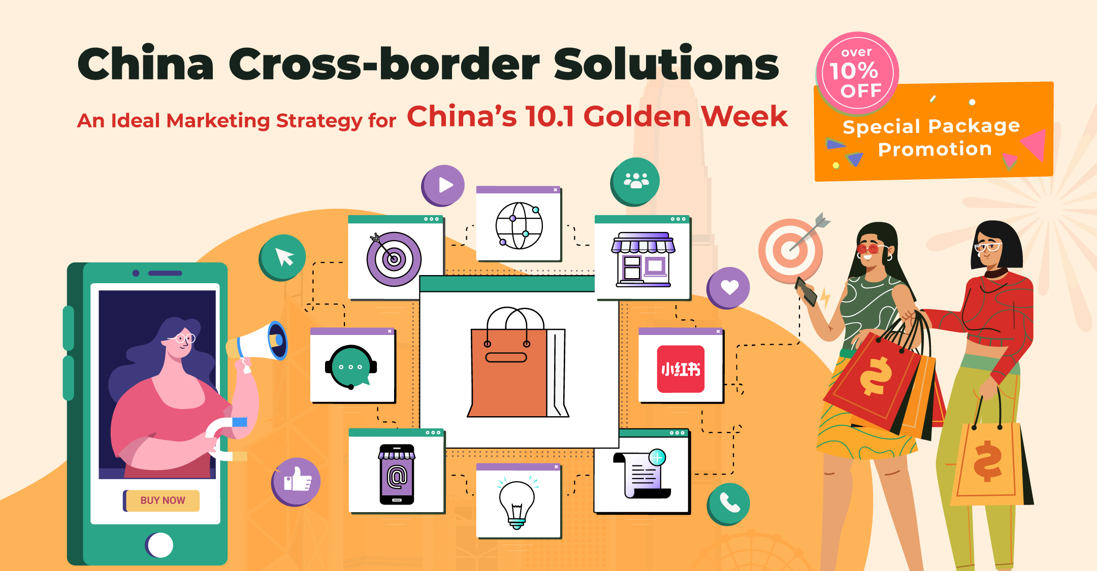 Hotmob China’s 10.1 Golden Week Special Package Promotion